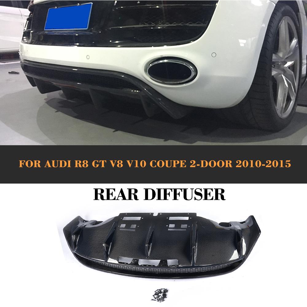 Audi 2010-2015 R8 GT V10 Coupe Carbon fiber Rear Diffuser – Maxrigid