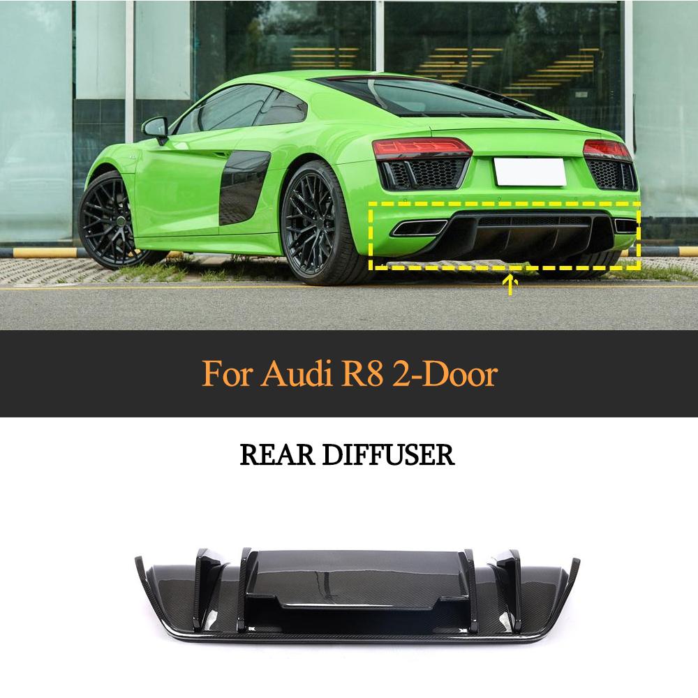 Audi R8 V10 Coupe Dry Carbon Fiber Diffusers main