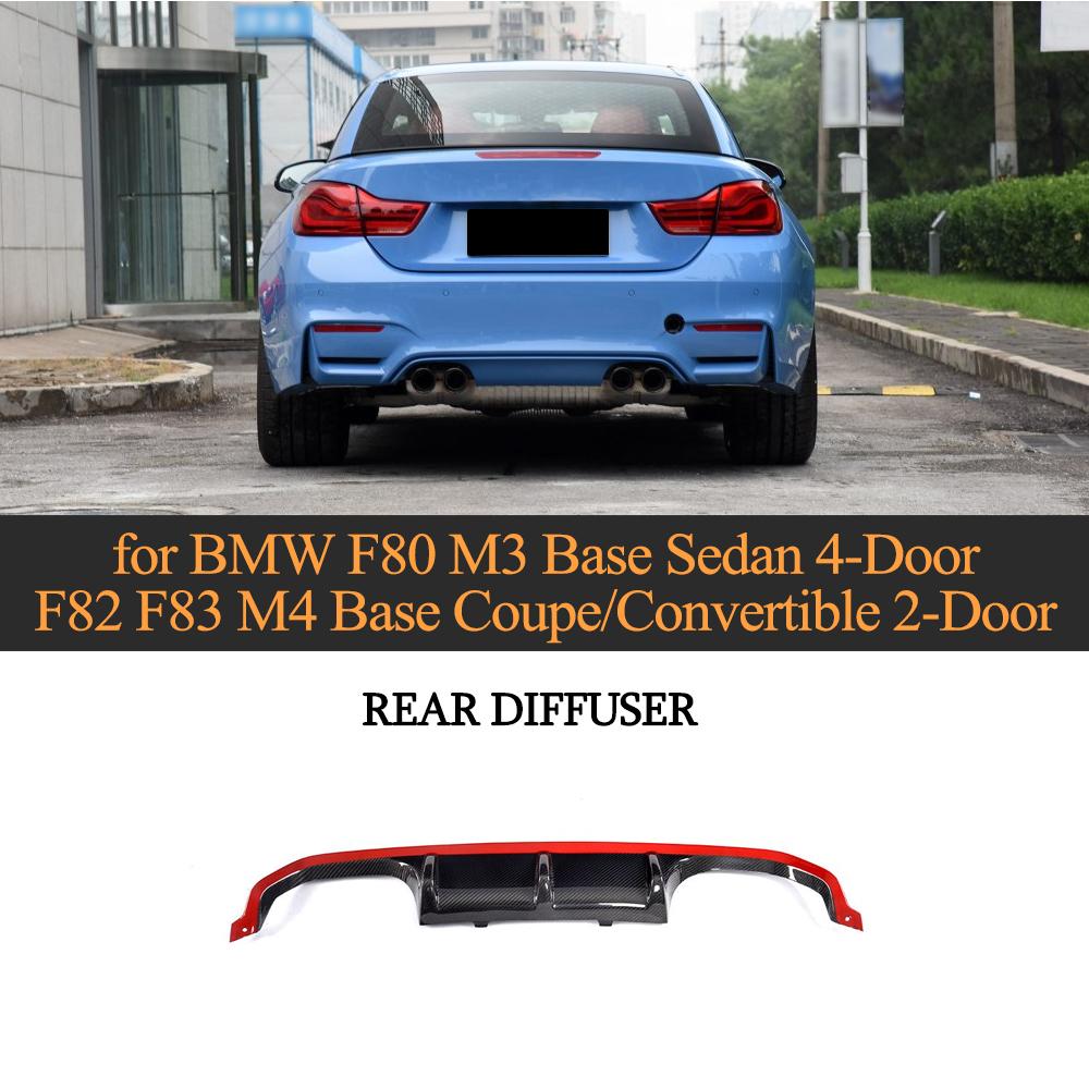 BMW 2015-2018 F80 M3 Carbon Fiber Rear Diffuser – Maxrigid